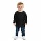 BELLA+CANVAS Toddler Jersey Crewneck Long Sleeve T-Shirt Soft Cotton Kids Shirt Layering Wear Everyday Comfort